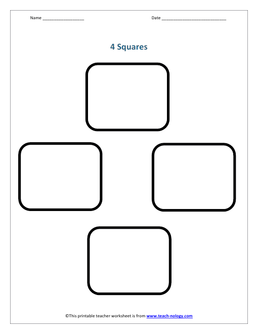 4-squares-graphic-organizer