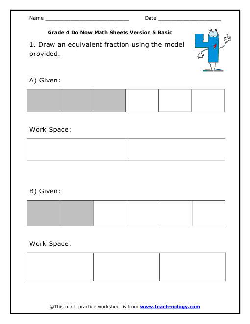 Do Now Math Grade 4 Basic Version 5