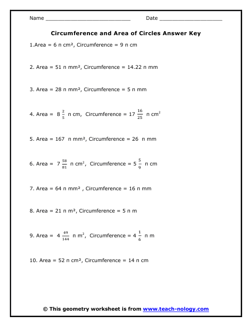 35 Equations Of Circles Worksheet Answer Key - Worksheet Database