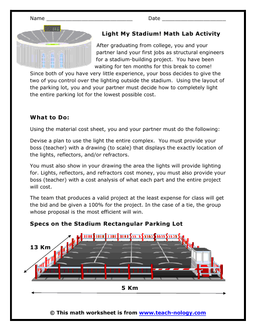 light-my-stadium-math-lab-activity-sheet