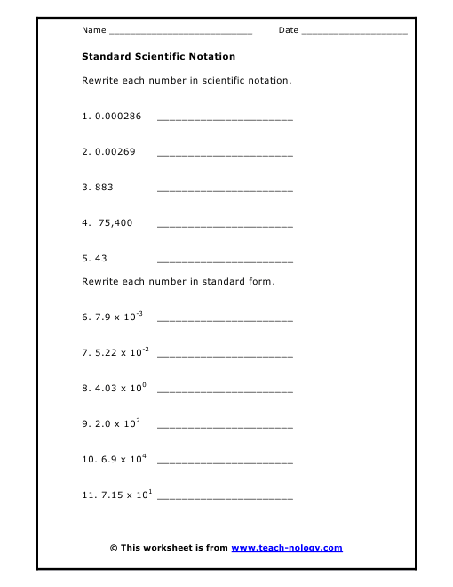 scientific-notation-and-standard-form-worksheet