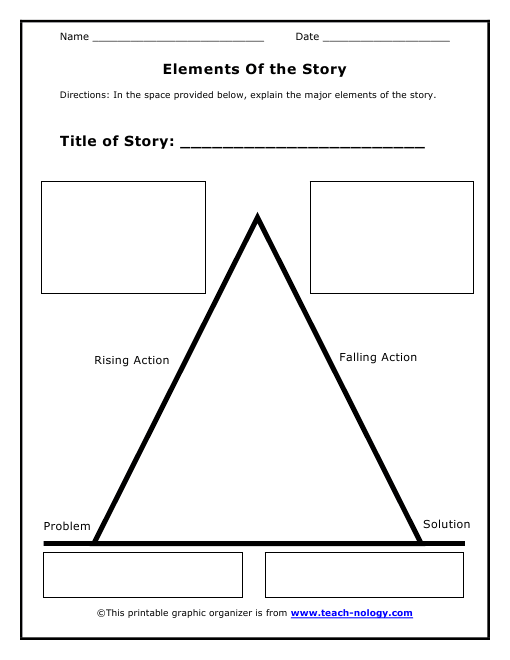 Story Elements Template