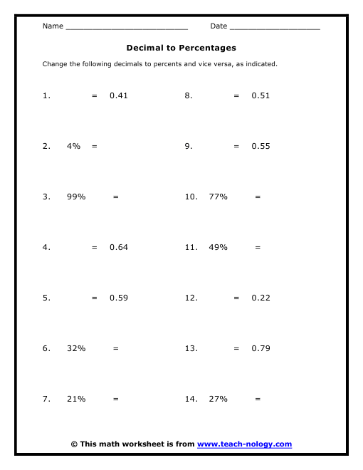 Decimal To Fraction Worksheet Grade 7 Fraction Converting Fractions To Decimals Worksheet